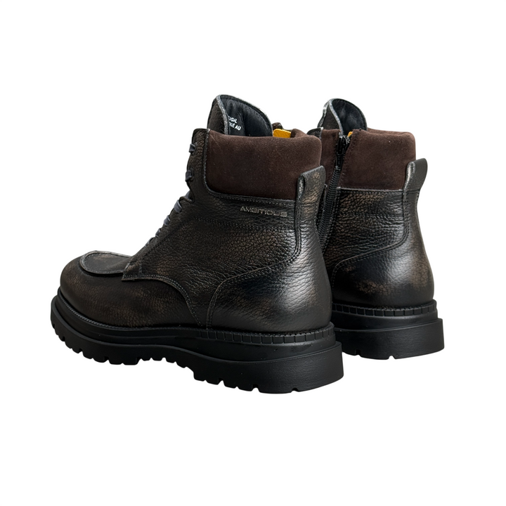 AMBITIOUS Brady Lace-Up Boot Taupe