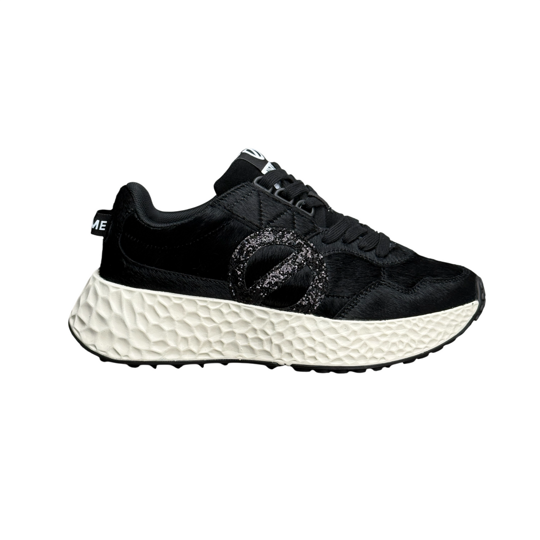 NO NAME Sneaker Carter Jogger W Pony/Glitter Black