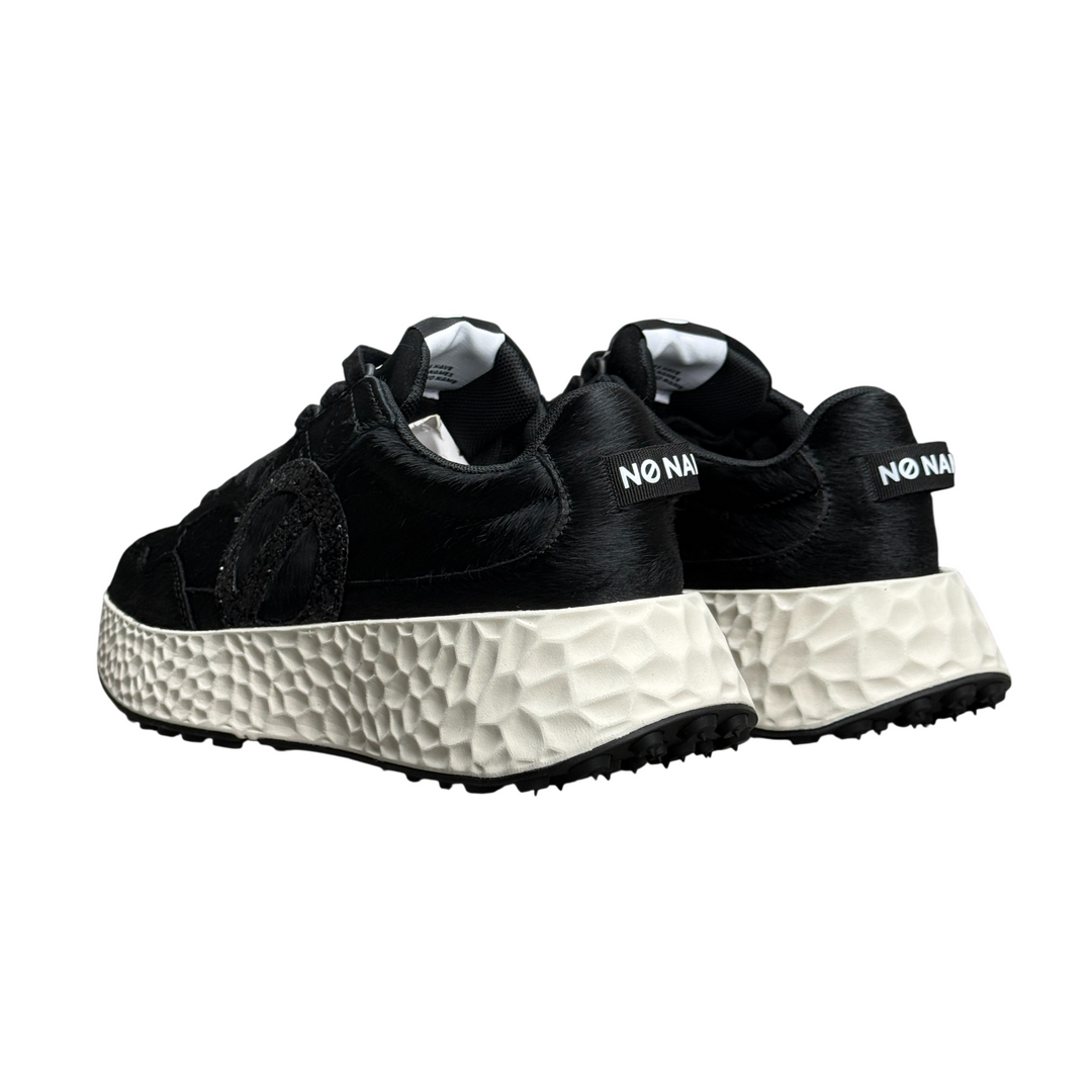 NO NAME Sneaker Carter Jogger W Pony/Glitter Black