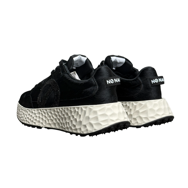 NO NAME Sneaker Carter Jogger W Pony/Glitter Black