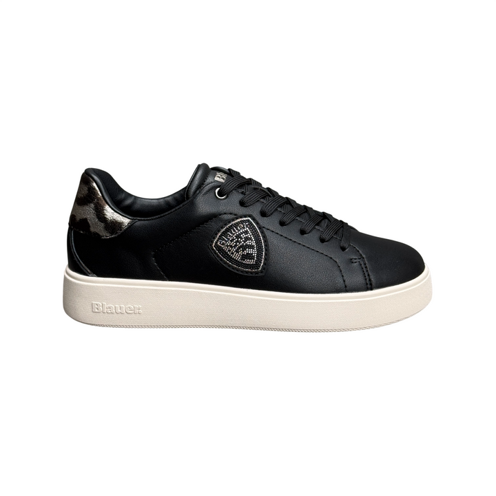 BLAUER Sneaker Victory 01/Lel Black/Leopard