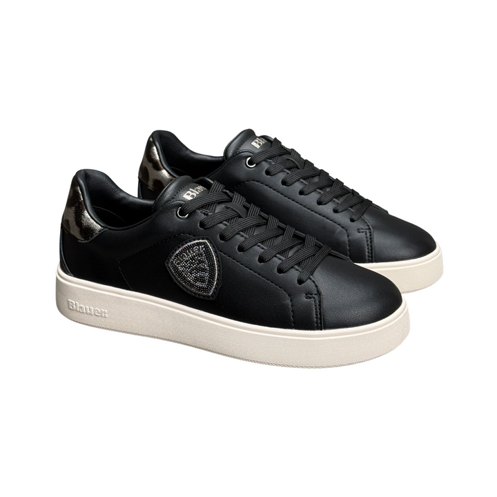 BLAUER Sneaker Victory 01/Lel Black/Leopard