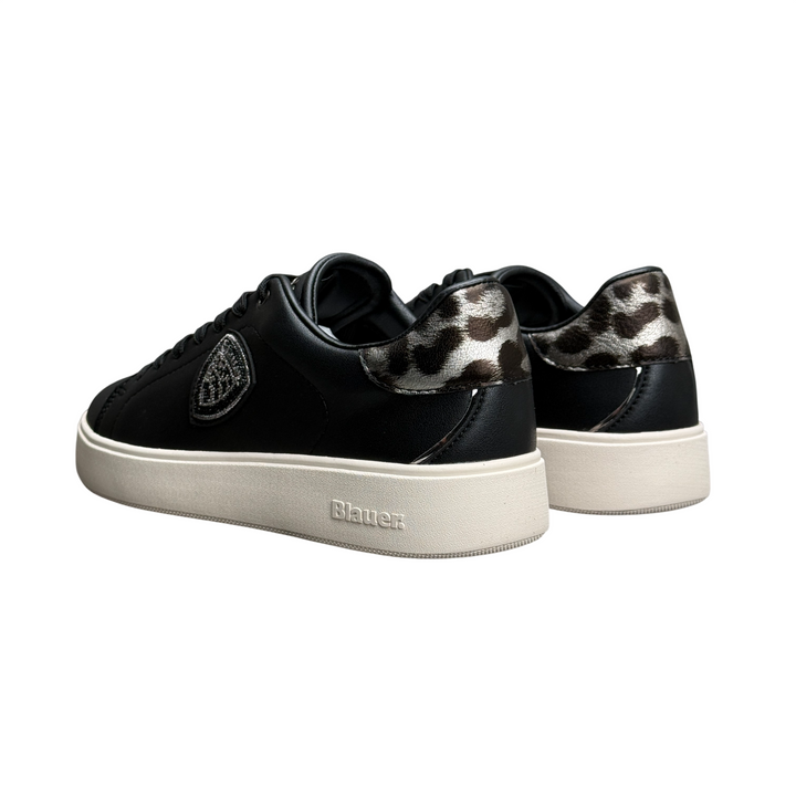 BLAUER Sneaker Victory 01/Lel Black/Leopard