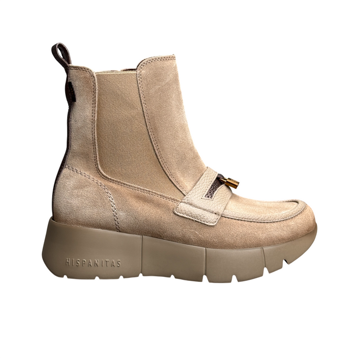 HISPANITAS Stivaletto Sport Montana Suede Castoro