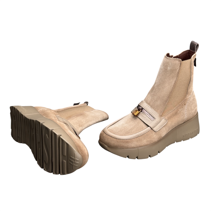 HISPANITAS Stivaletto Sport Montana Suede Castoro