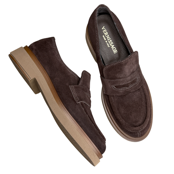 VERNISSAGE Mocassino Suede T. Moro