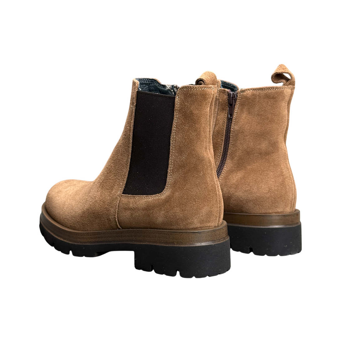 VERNISSAGE Stivaletto Beatles Suede Legno