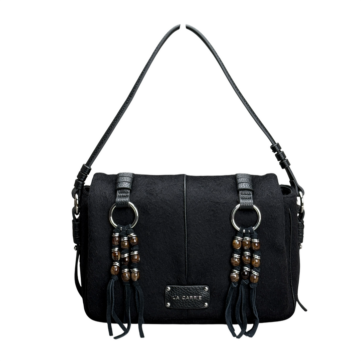LA CARRIE Borsa a Spalla Sarner Black
