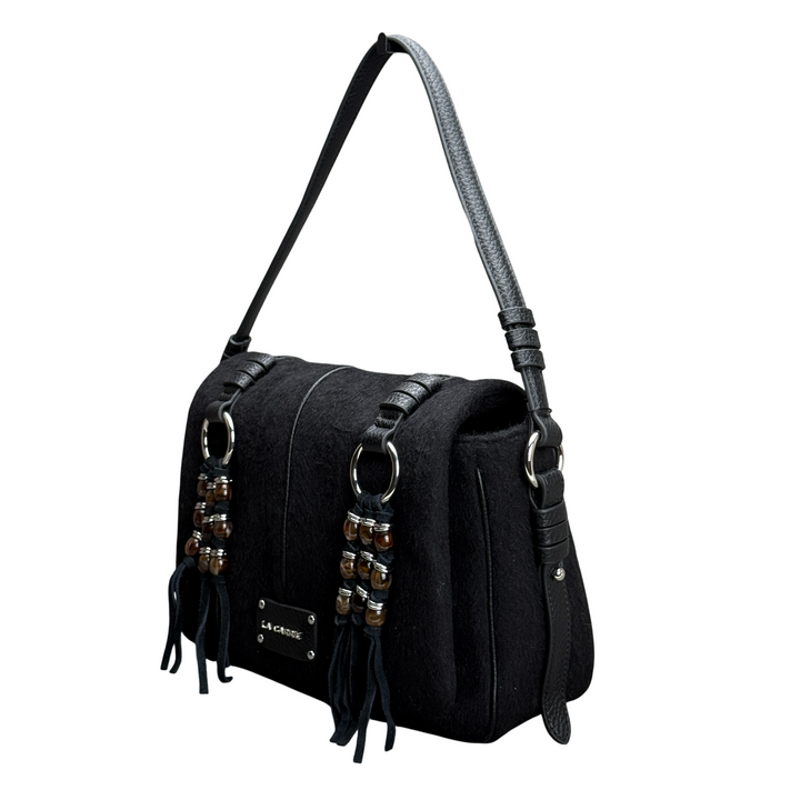 LA CARRIE Borsa a Spalla Sarner Black