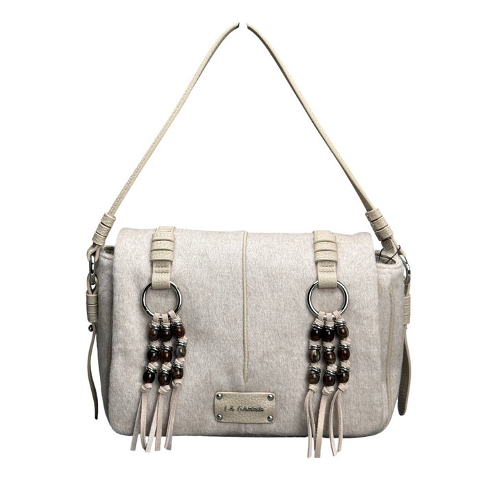 LA CARRIE Borsa a Spalla Sarner Beige