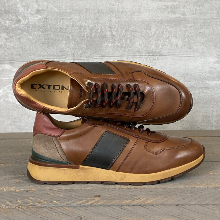 EXTON SNEAKER CUOIO