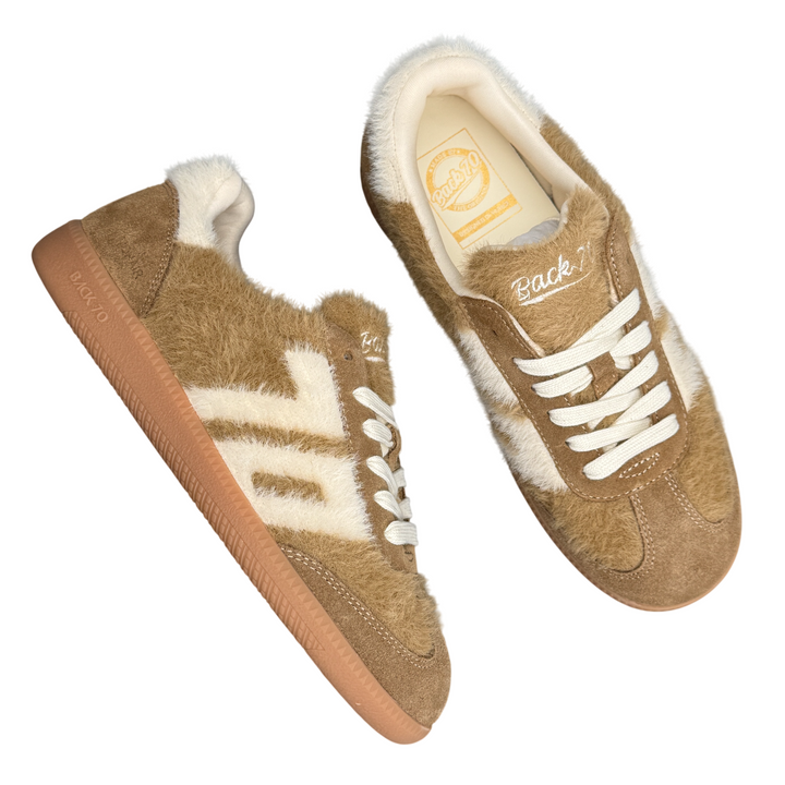 BACK 70 Sneaker Cloud Mohair Brown Butter