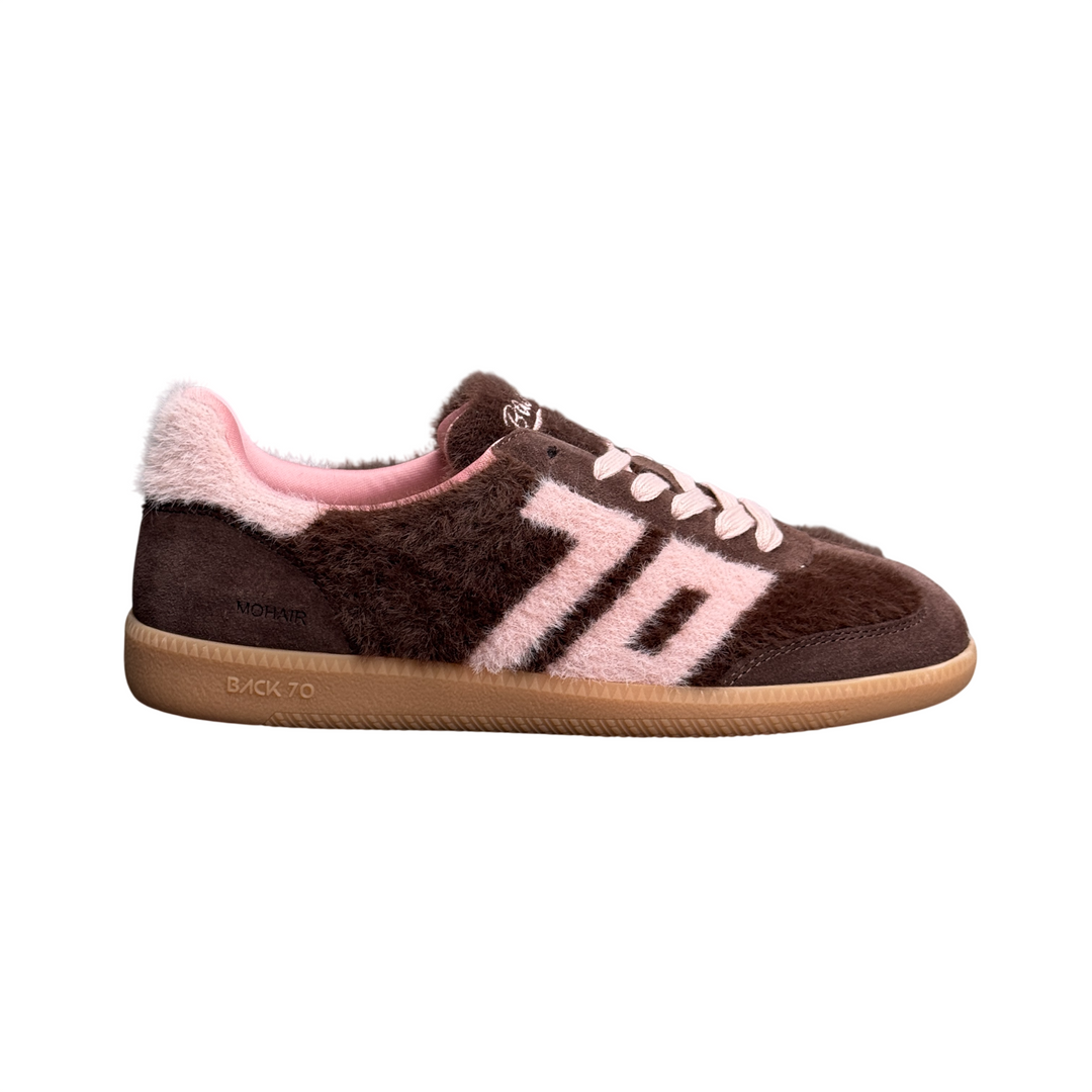 BACK 70 Sneaker Cloud Mohair Coffee Pink