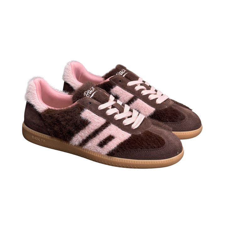 BACK 70 Sneaker Cloud Mohair Coffee Pink