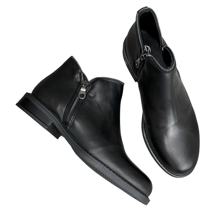 PLAY Stivaletto Pelle Nera