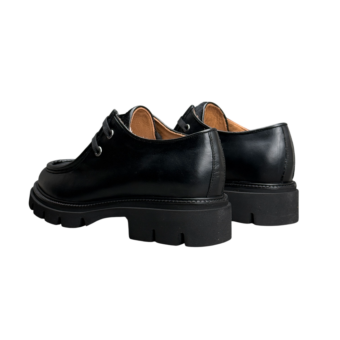 WAVE Scarpa Stile Ingegnere Pelle Nera