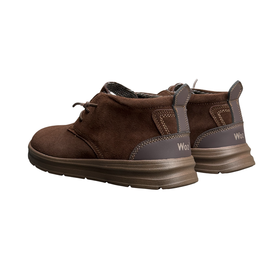WOZ Willy Cushy Suede Dark Brown