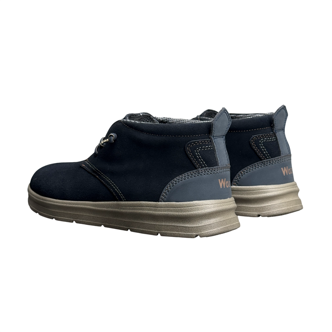 WOZ Willy Cushy Suede Blue