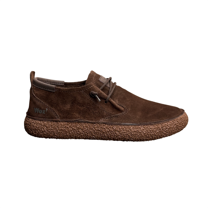 WOZ Stride Step Suede Dark Brown