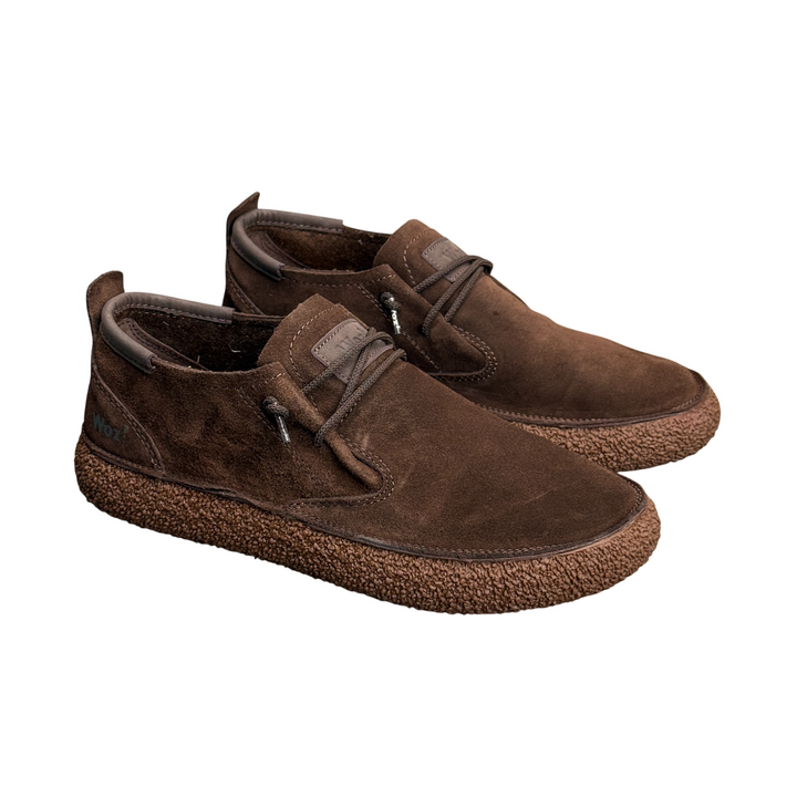 WOZ Stride Step Suede Dark Brown
