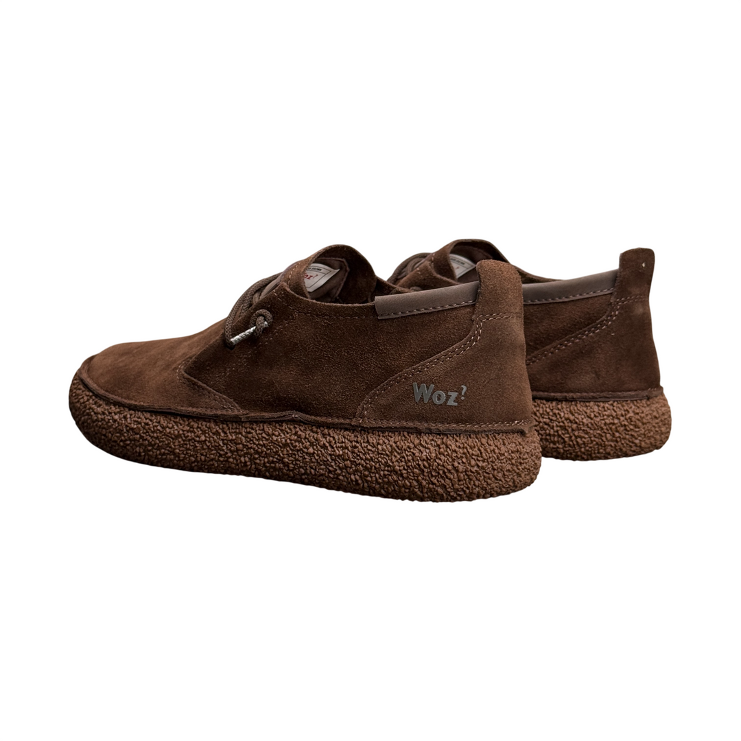 WOZ Stride Step Suede Dark Brown