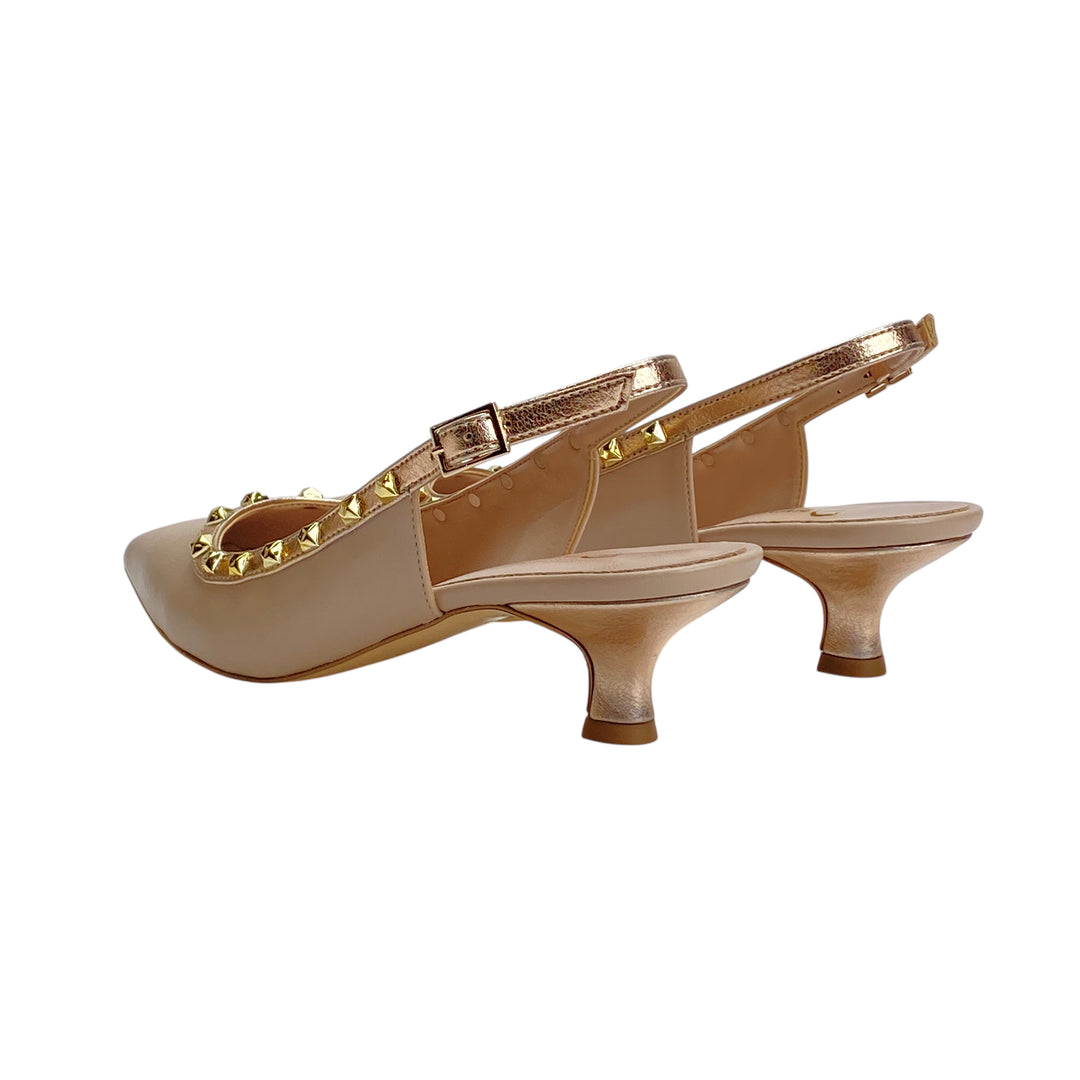 DIVINE FOLLIE Slingback Nude/Cipria