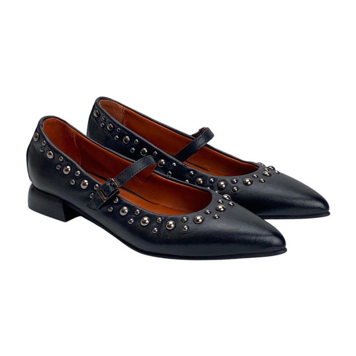 MJUS STUDDED BALLERINA