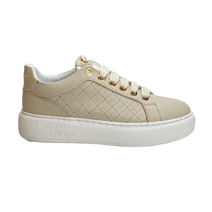 JANET & JANET SNEAKER J-013 BEIGE N.41