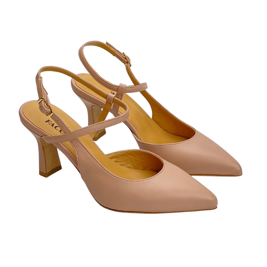 FACCO Slingback Nude