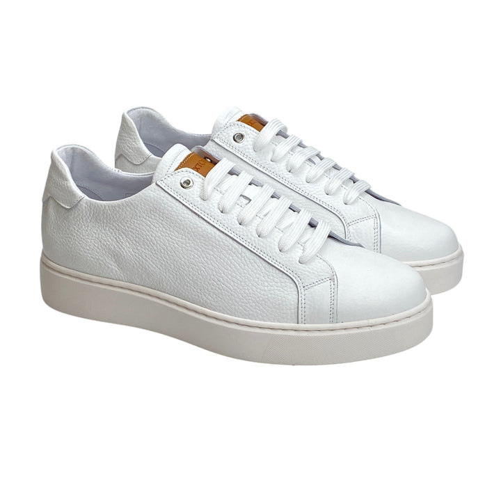EXTON HAMMERED WHITE SNEAKER