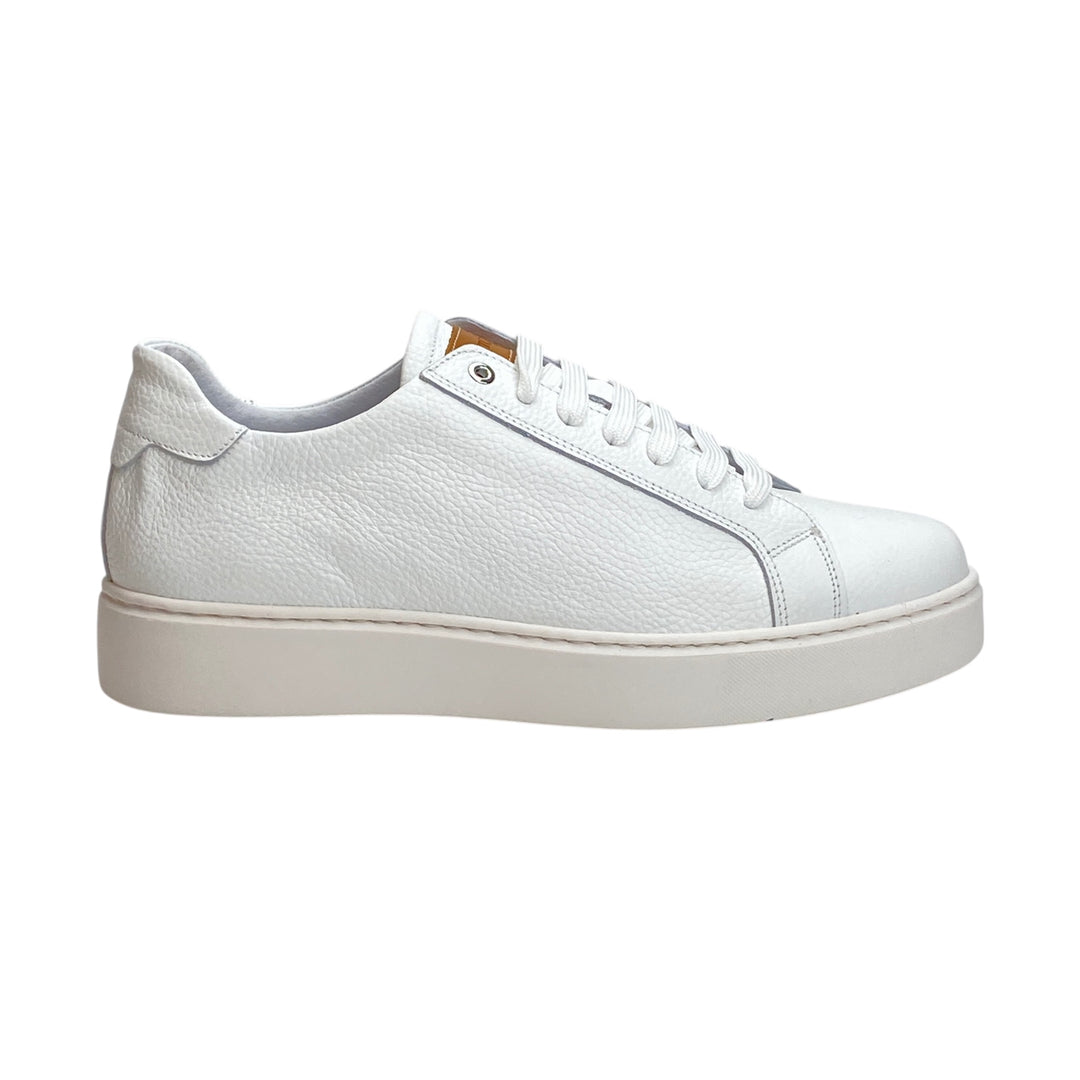EXTON HAMMERED WHITE SNEAKER