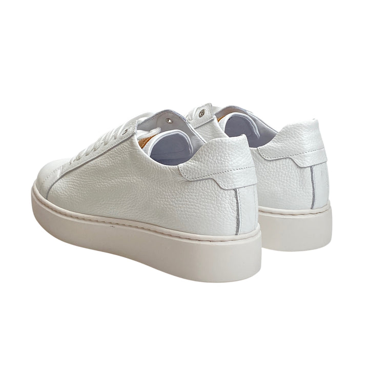 EXTON HAMMERED WHITE SNEAKER