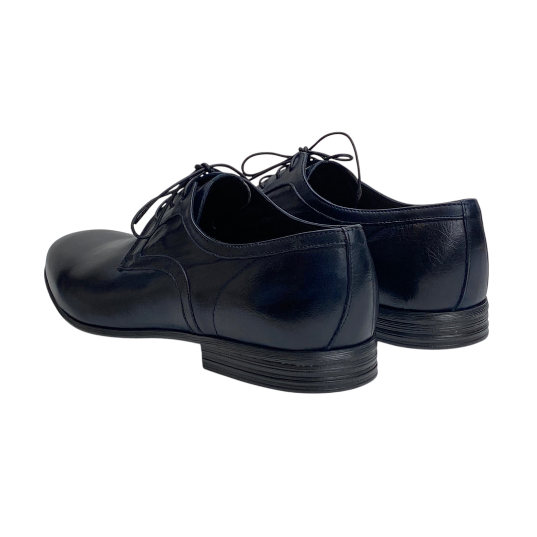 EXTON BLUE LACE-UP SHOE