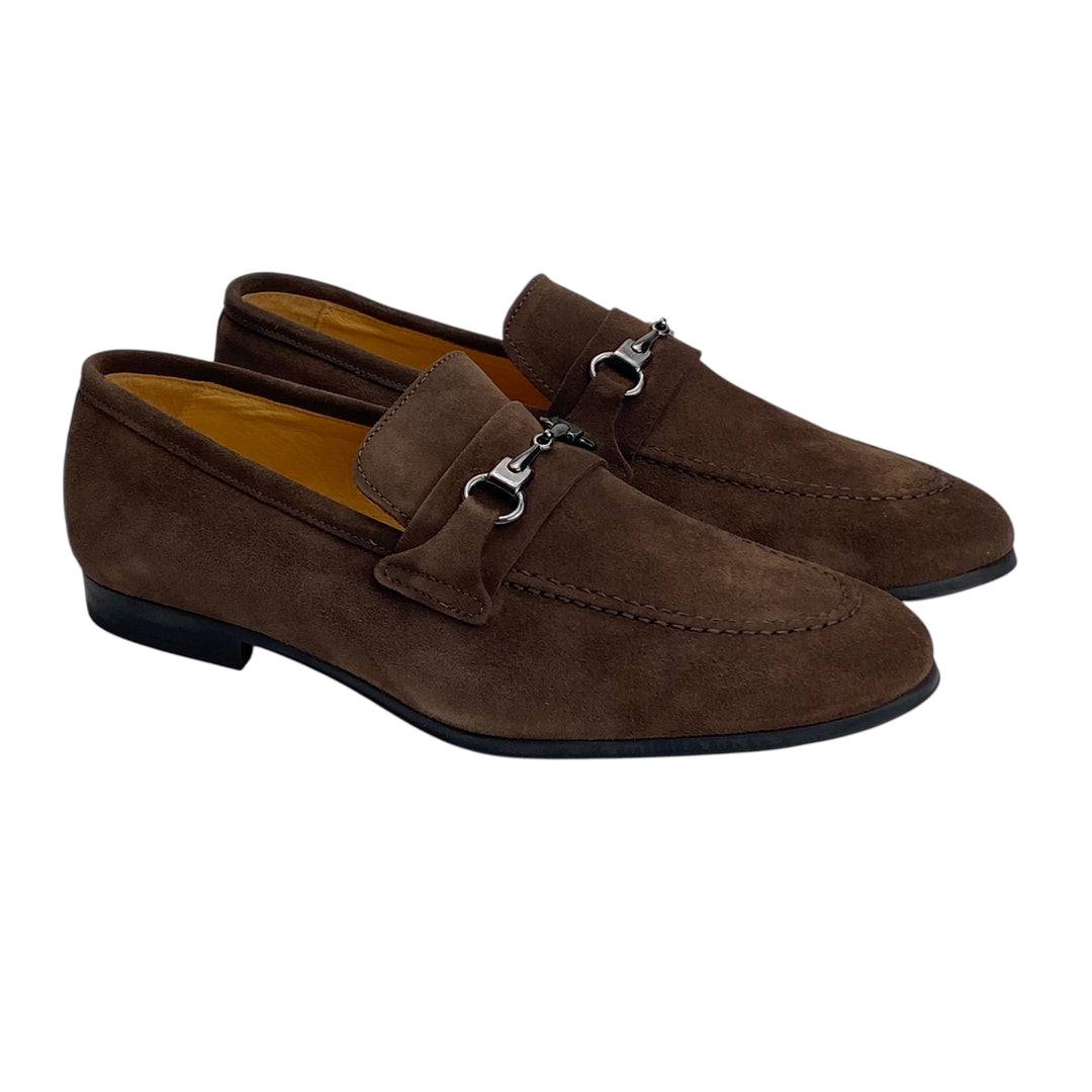 EXTON MOCASSINO CAMOSCIO T.MORO