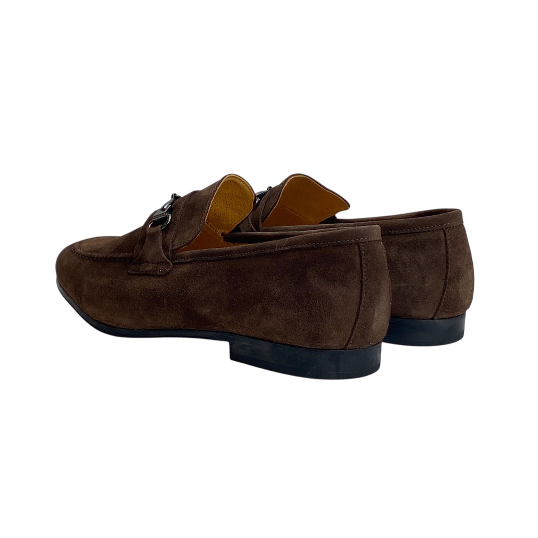 EXTON MOCASSINO CAMOSCIO T.MORO