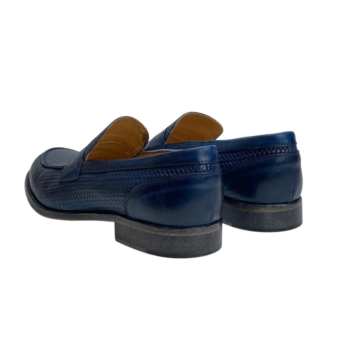 EXTON MOCASSINO STAMPA INTRECCIO