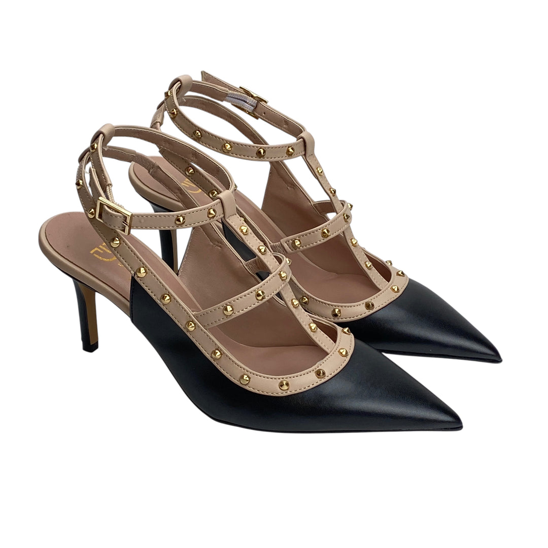 DIVINE FOLLIE Slingback Borchie Bicolore