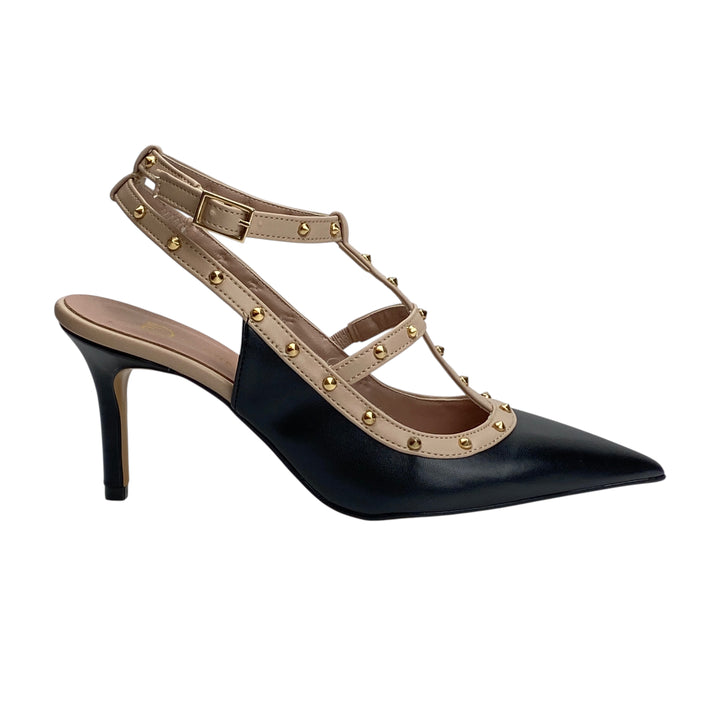 DIVINE FOLLIE Slingback Borchie Bicolore