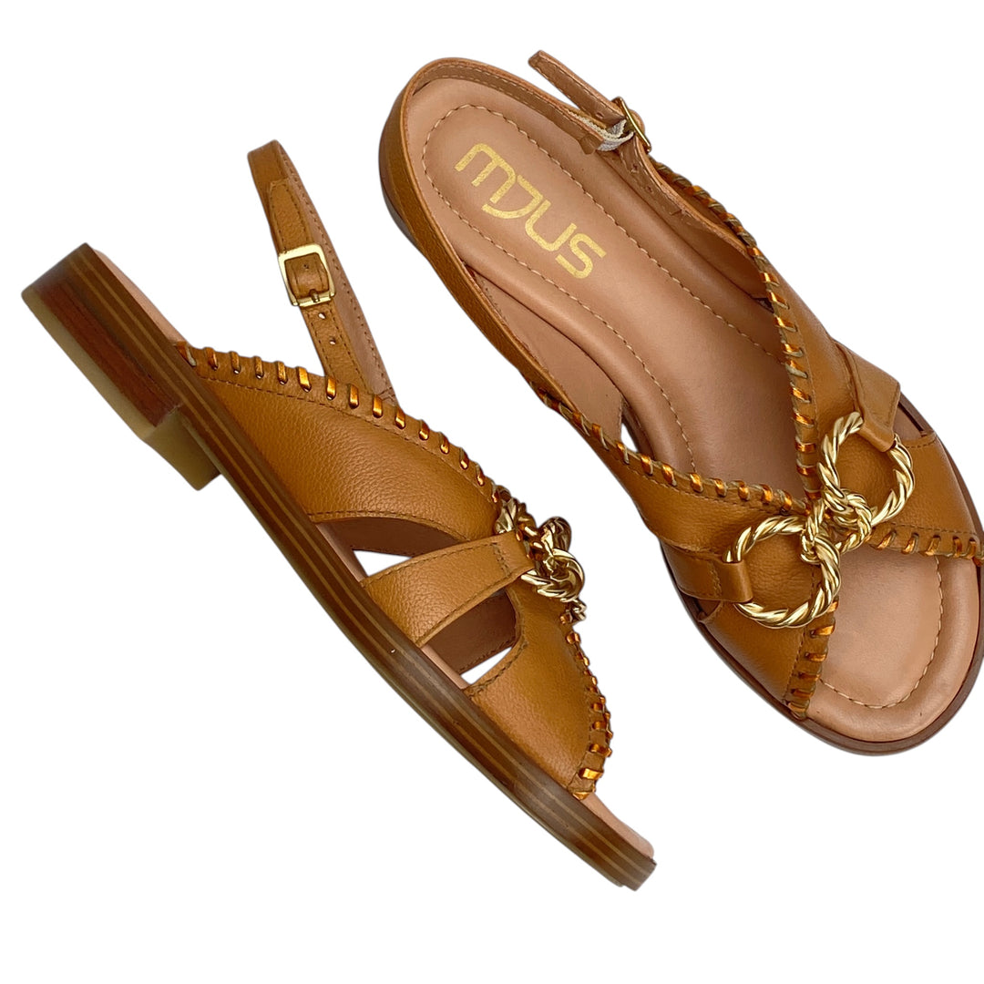 MJUS LEATHER SANDAL WITH HINGE