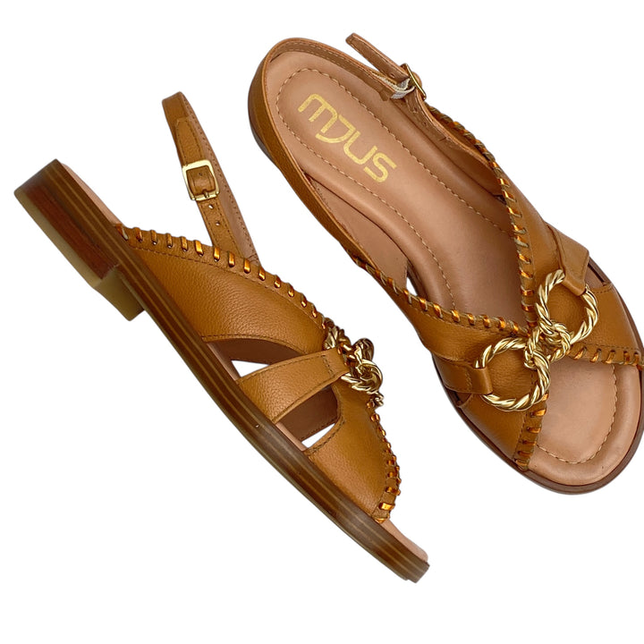 MJUS LEATHER SANDAL WITH HINGE