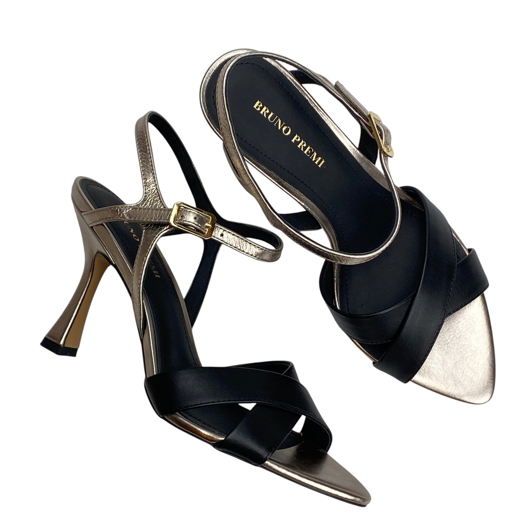 BRUNO PREMI Sandalo Tacco Bicolor