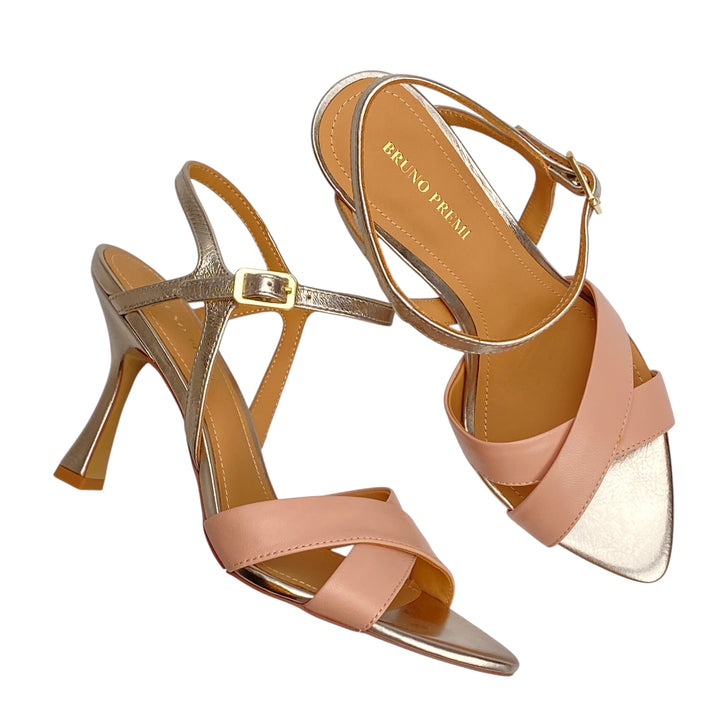 BRUNO PREMI Sandalo Tacco Bicolor