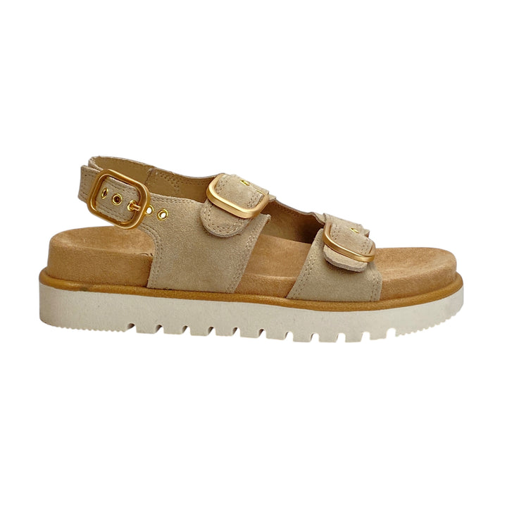 NEW BEIGE SUEDE SANDAL