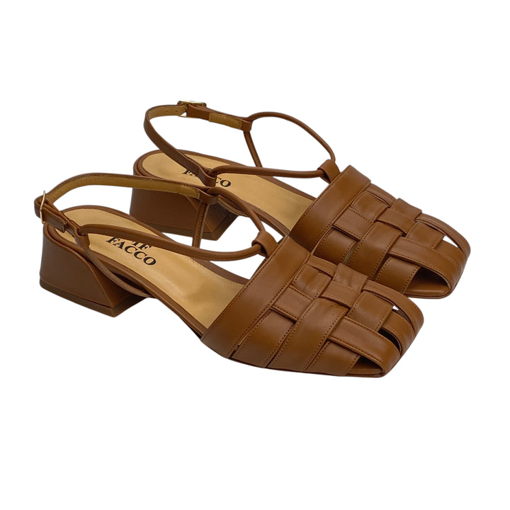 FACCO Slingback Cuoio