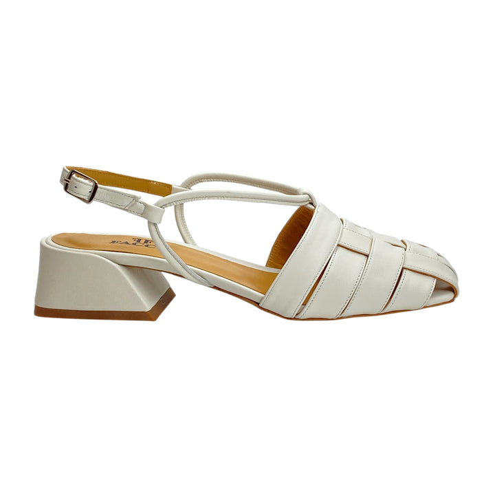 FACCO Slingback Bianco Avorio