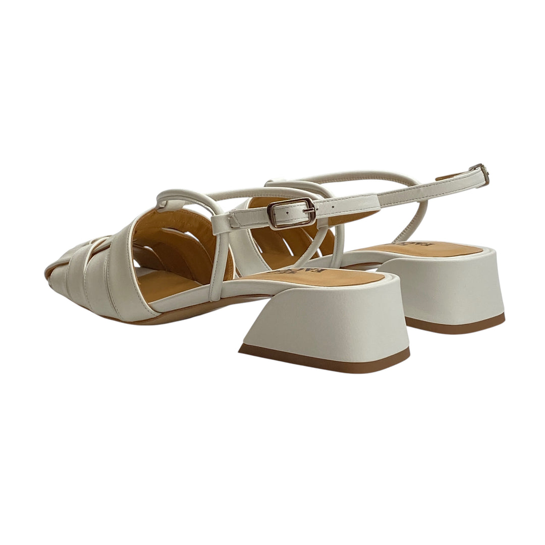 FACCO Slingback Bianco Avorio