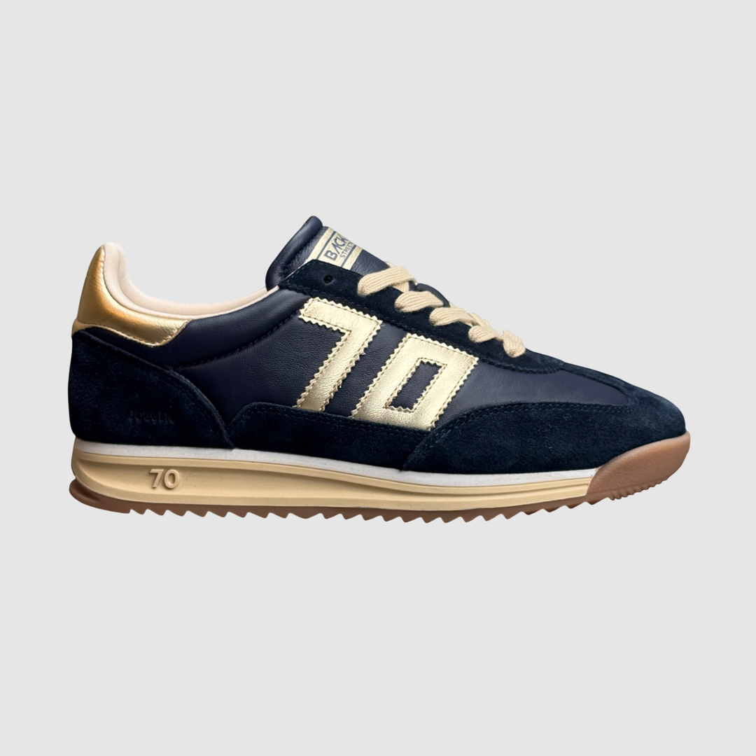 BACK 70 SNEAKER JOGGER NAVY GOLDEN