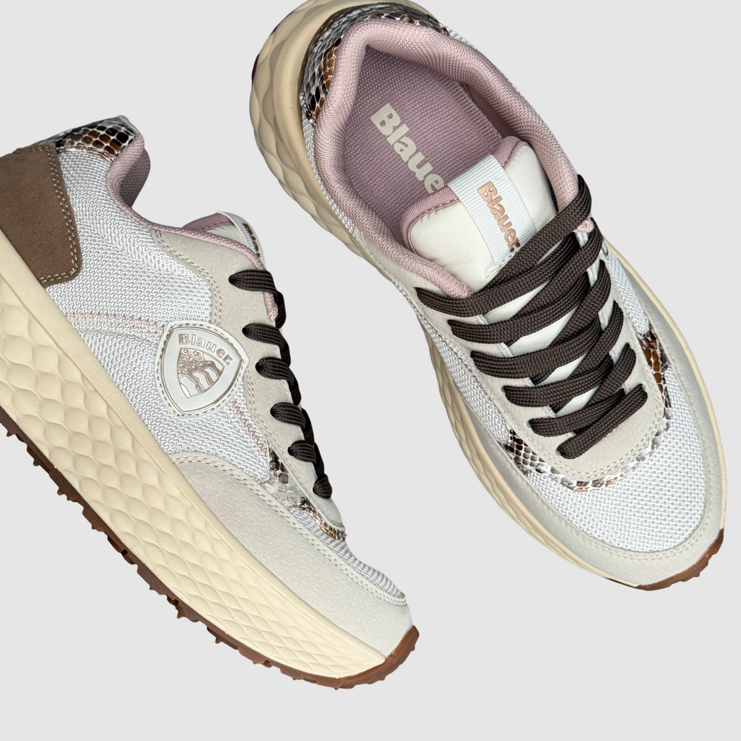 BLAUER SNEAKER LYNN01 CREAM