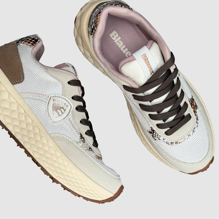 BLAUER SNEAKER LYNN01 CREAM