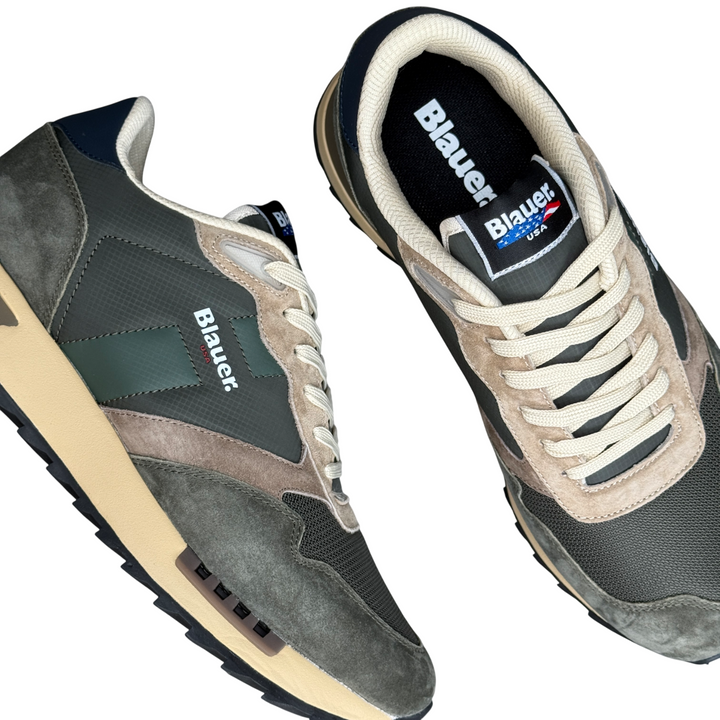 BLAUER SNEAKER RYDER01 MILITARY